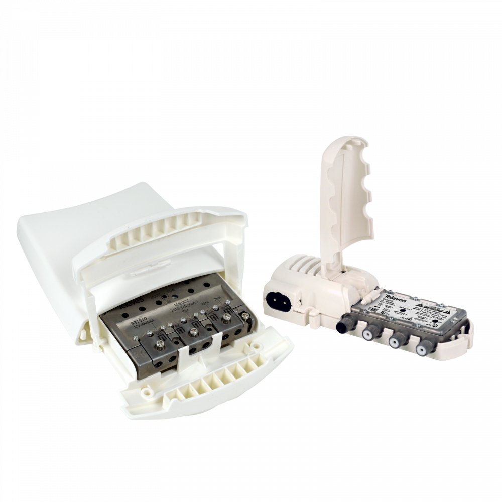 Amplificatore Antenna TV Da Palo 40dB Con Alimentatore - Filtro 5G/LTE Incluso - Foto 5