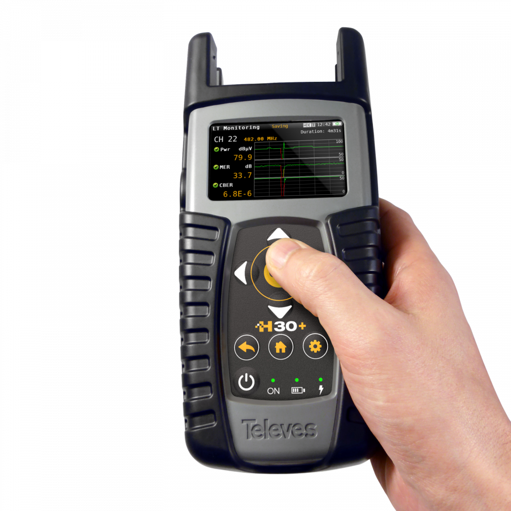 H30+ (QAM) sprectrum analyzer with ATSC 1.0