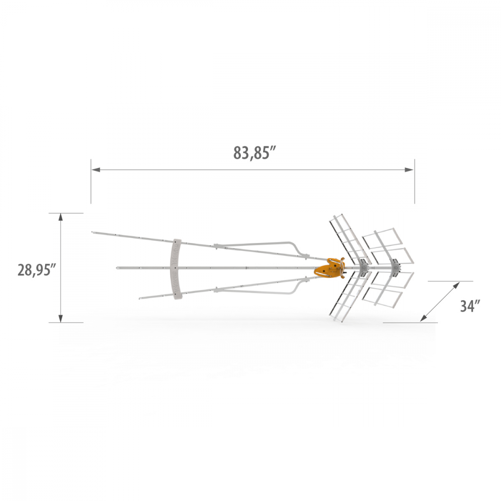 nanan　1204040 DAT BOSS MIX LR antenna BIII/UHF