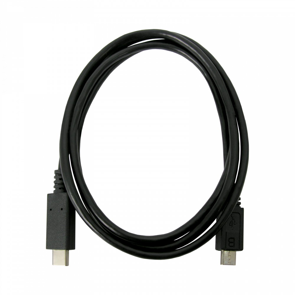 Nedis Adattatore Da Micro USB B A USB-C, Nero, Per Convertire Cavi
