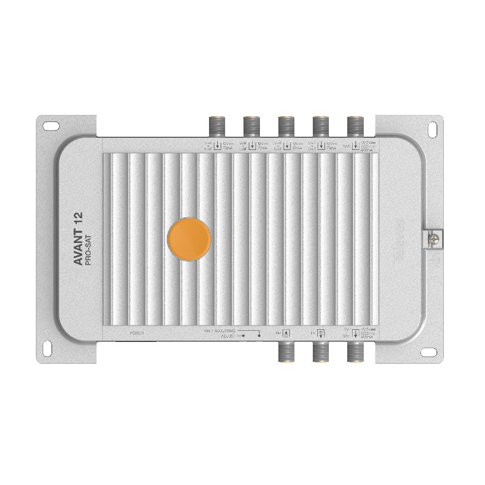 Amplificatore Di Distribuzione TV A 12 Vie A Basso Rumore - Per Segnale CATV, Supporta Filtri 4G LTE, Alimentazione Remota, Spina Europea