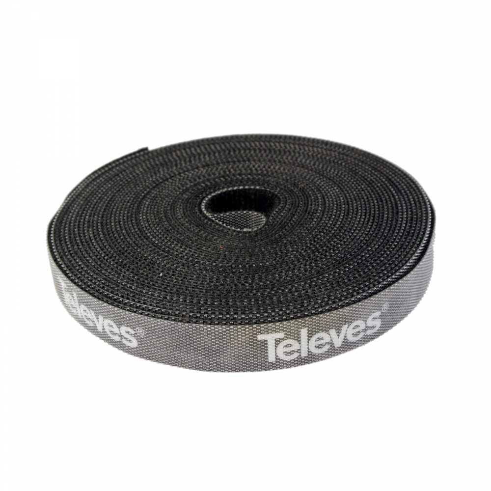 20 Fascette In Velcro Per Cavi - 20cm X 20mm, Rosso Fluo - Foto 6