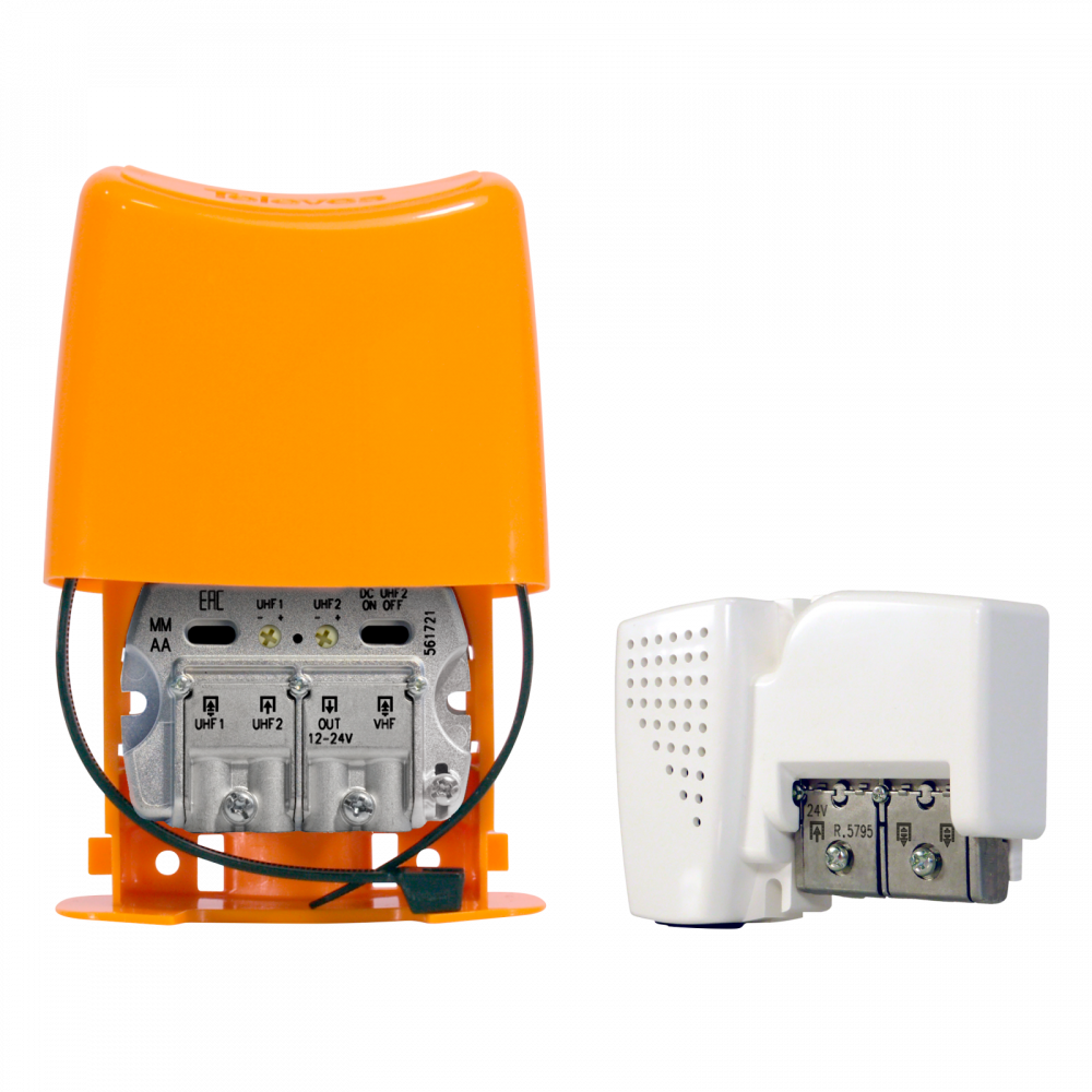 Una Antena Amplificador Antena Tdt Exterior Antena Tdt Exterior Kit Antena TV 5G Amplificada TELEVES Incluye