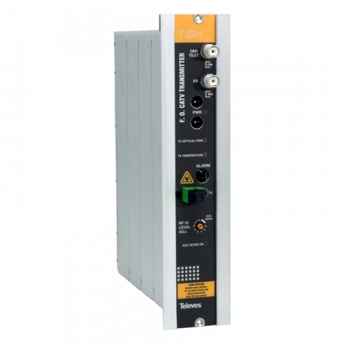 CATV optical transmitter with AGC (without Return Path) 1550 nm, Po 10 dBm