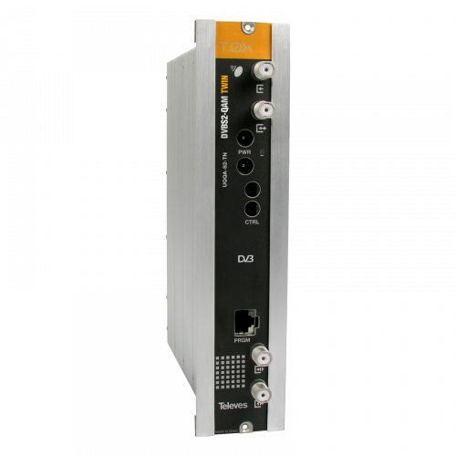 Transmodulador Twin DVBS/S2 - DVBC (QAM Annex A)