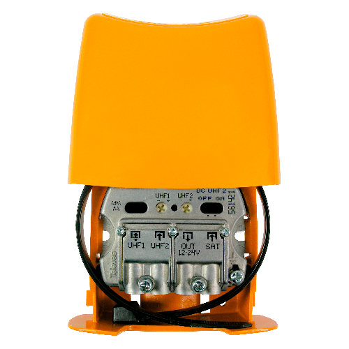 Amplificador de mástil NanoKom (LTE700, 2o Dividendo Digital) 3 entradas: UHF-UHF-FImix