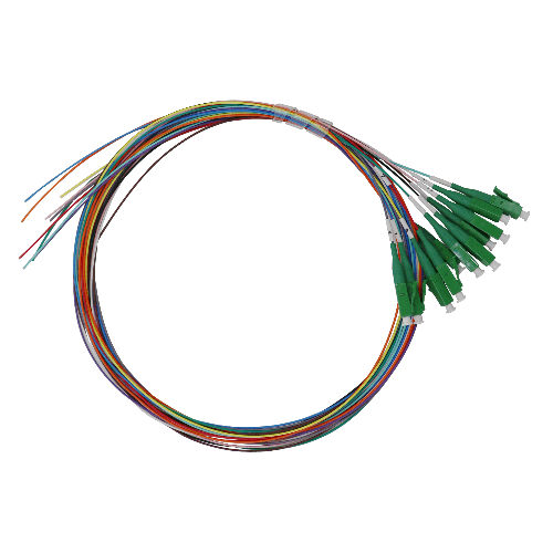 Kit de 12 Pigtails LC/APC, monomodo (SM), LSFH de interior