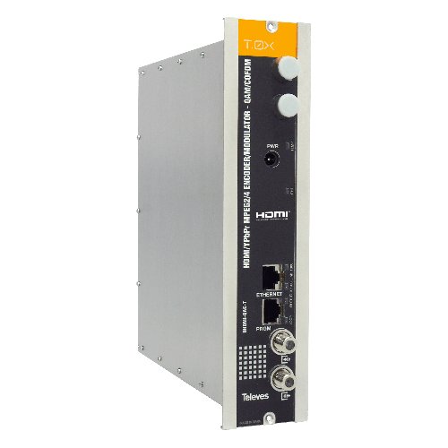 Encoder Modulador DVBT o DVBC (QAM Annex A) / ITUJ83 (QAM Annex B)