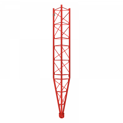 Tramo inferior basculante, Galvanizado en caliente + Pintura Torre 450 XL - Reforzada