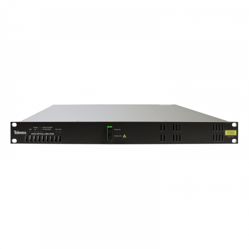 Amplificador óptico EDFA 1 salida, 1U rack 19" 1550nm, Po 20dBm
