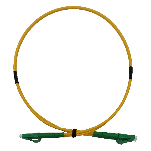 Latiguillo duplex de fibra óptica LC/APC, monomodo (SM), LSFH de interior