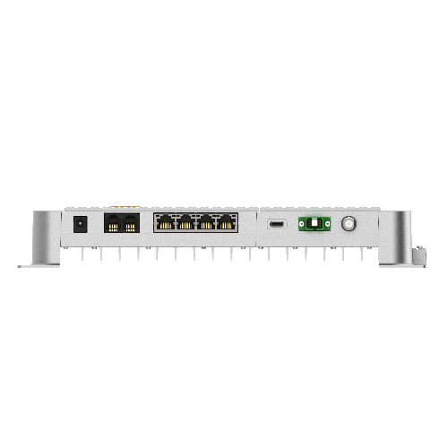 ONU 3 PoE+ 50W: 4x 1Gb Ethernet, 2x FXS, RF Overlay