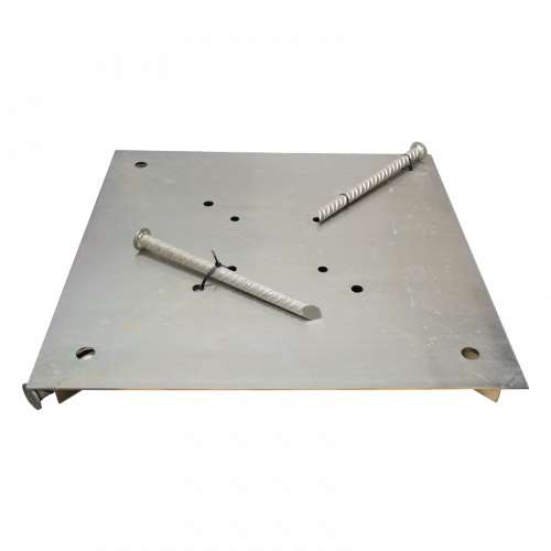 Placa de superficie 1x1m Zinc + RPR, para Torres 450/550/450XL/550XL