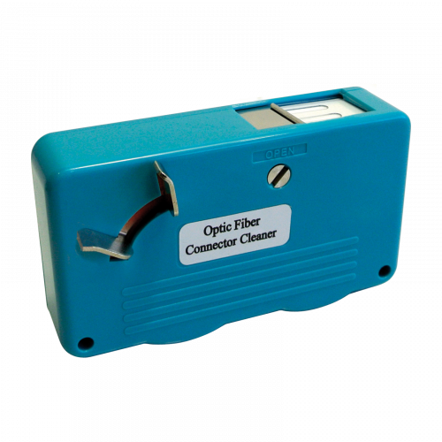 Cinta limpiadora para conectores de fibra