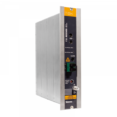 SMATV optical receiver equipped with Return Path transmitter 1200...1600 nm, Return: 1310 nm, Po 3 dBm