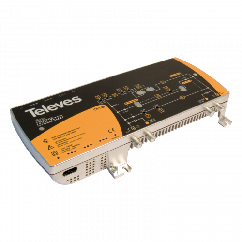 Central banda ancha DTKom de línea 1 entrada: VHF/UHF/FI + C.Retorno