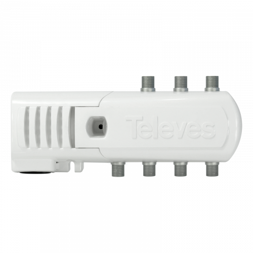 Amplificador de vivienda "F" 6 salidas: VHF/UHF - LTE700 Ready