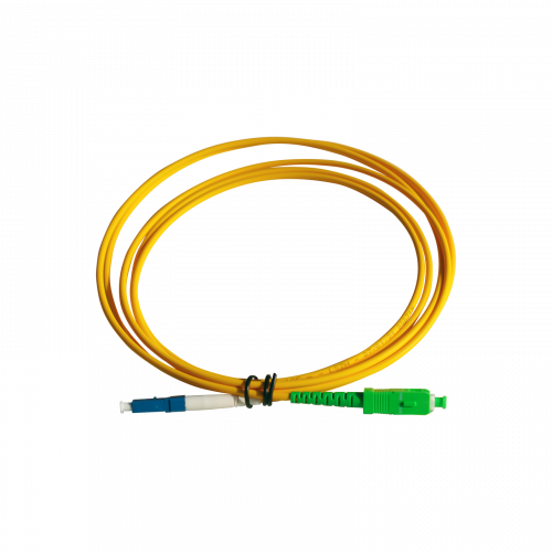 Latiguillo de fibra óptica LC/UPC – SC/APC, monomodo (SM), LSFH de interior