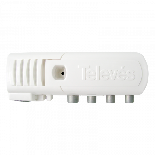 Amplificador de vivienda "CEI" (DC) 3 salidas (2+TV): VHF/UHF - LTE700 Ready