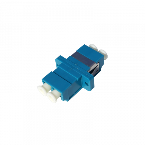 Adaptador Óptico LC Hembra – LC Hembra Dúplex Monomodo (SM)