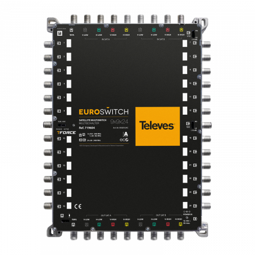 EuroSwitch 9 entradas - 24 salidas