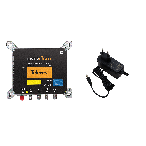 Transmisor óptico Overlight CWDM Uso exterior, DAB/UHF/SAT, 1530nm, Po 9dBm