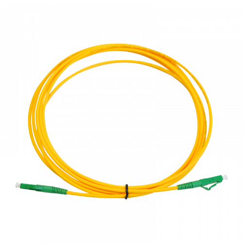 Latiguillo de fibra óptica LC/APC, monomodo (SM), LSFH de interior