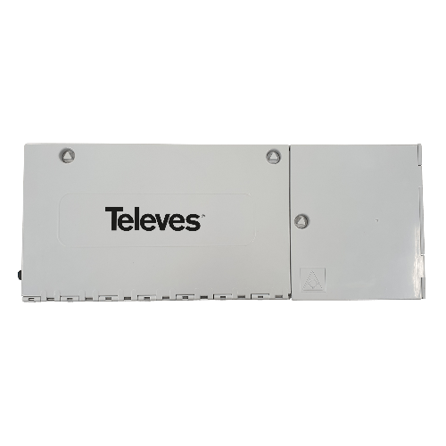 Registro principal apilable de fibra óptica (multioperador) Hasta 48 adaptadores hembra-hembra, ABS