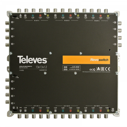 NevoSwitch 13 inputs - 12 outputs