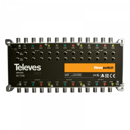 Amplificador NevoSwitch  13 entradas 27/31dB