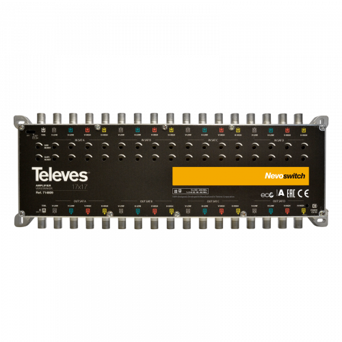 Amplificador NevoSwitch  17 entradas 27/31dB