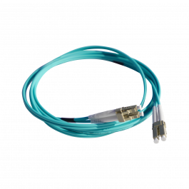 Cavo Fibra Ottica InLine Duplex SC/ST 50/125µm OM3 – 25 Metri, Nero, Per Reti Ad Alta Velocità
