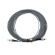 Shielded optical fiber patch cord FC/UPC, Single-mode (SM), UV-resistant LSFH Outdoor