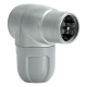 Elbowed, mounting Quick F connector with shielded Cables: T100plus, T100, CXT-60, CXT, CXT-1, CXT-5, CXT-50, SK0837plus