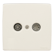 End Outlet 2 connectors: FM-TV