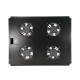 Top Tray with 4 fans for Rack 19