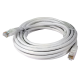 Ethernet Patch Cord S/FTP Cat 6A LSFH, grey
