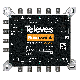 dCSS NevoSwitch 5 inputs - 4 outputs, for 1 satellite (Quattro) or 2 satellites (WideBand), Deutsche version